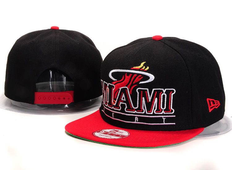 NBA Miami Heat NE Snapback Hat #139